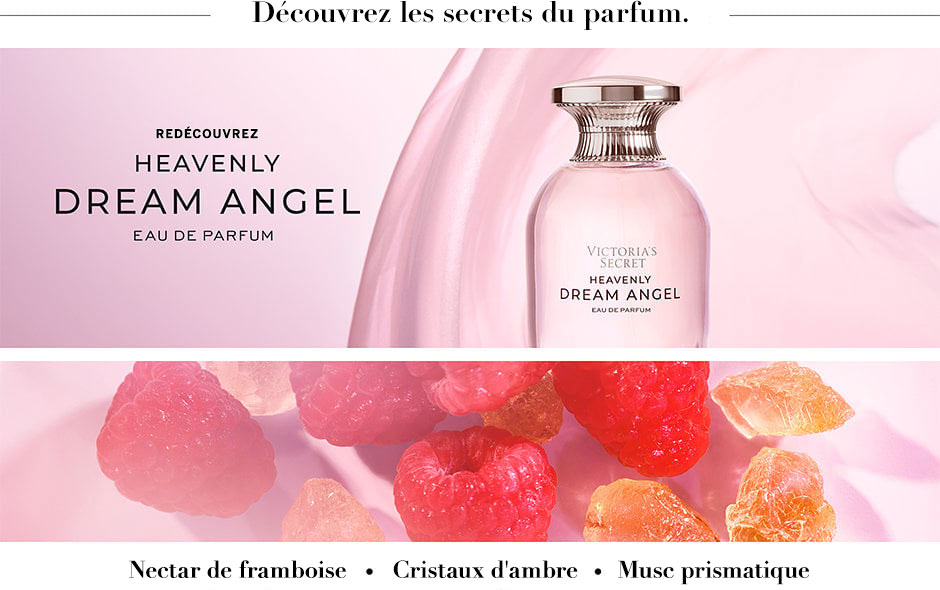Reintroducing Heavenly Dream Angel Eau De Parfum. Raspberry Nectar. Amber Crystals. Prismatic Musk.