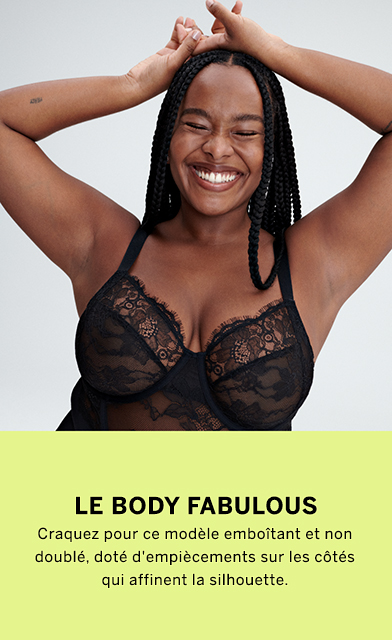 The Fabulous Teddy. Enjoy full, unlined coverage and slimming side panels.