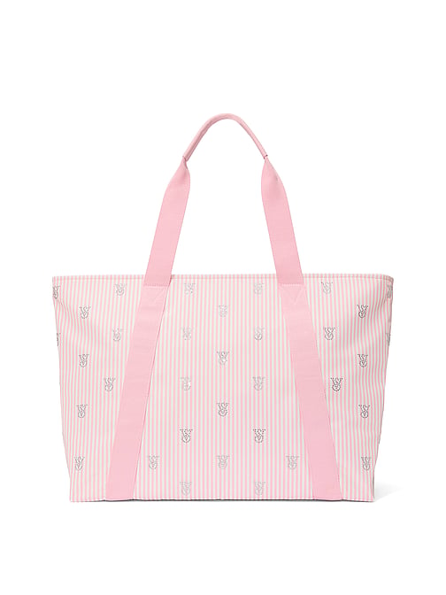 1 Sac À Bandoulière Blanc Avec 1 Sac Fourre-Tout Vert, Sac En Toile À