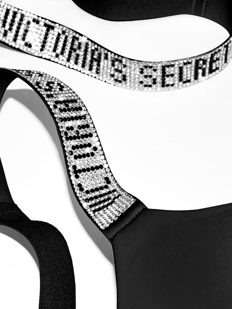 Soutien-gorge push-up à bretelles brillantes - Bras - Victoria's Secret