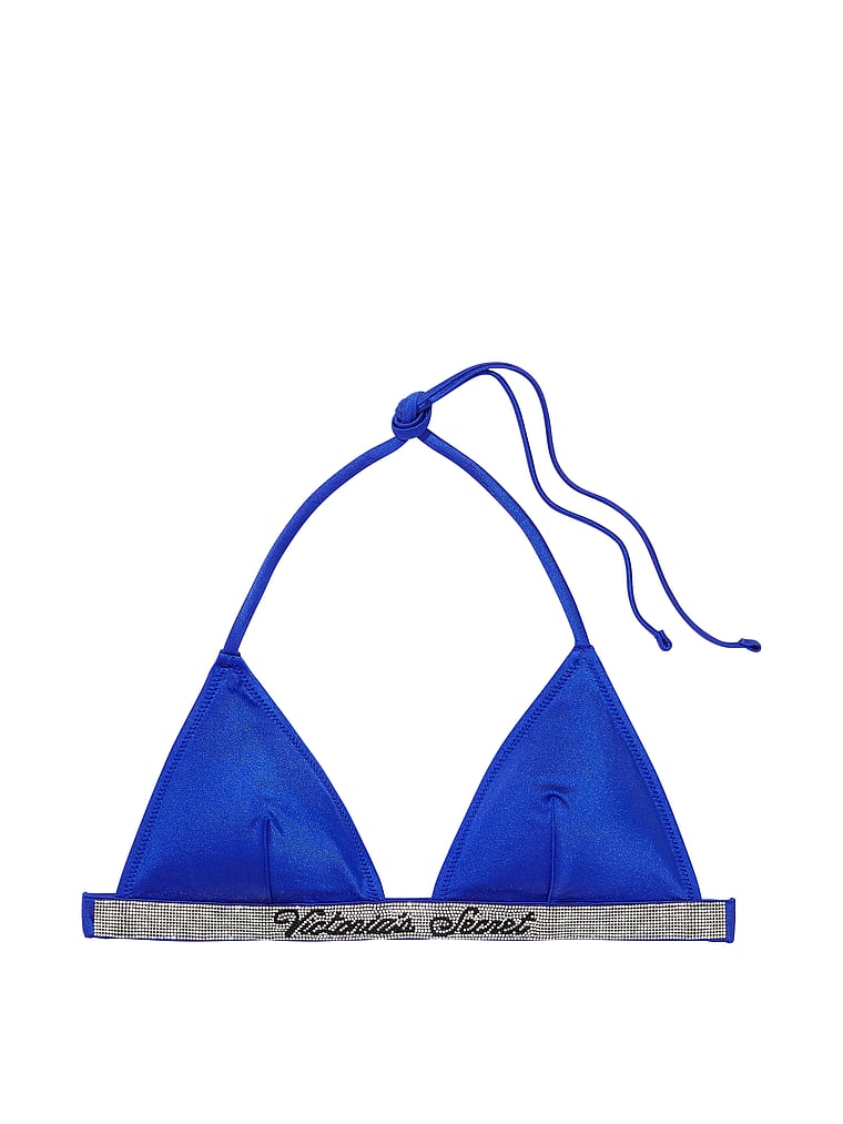 Haut de bikini triangle à lanières brillantes - Swim - Victoria's Secret