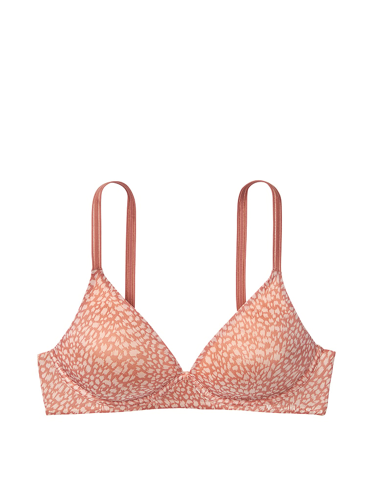 Victoria's Secret, Victoria's Secret Bare Angelight Lightly-Lined Wireless Bra, offModelFront, 3 of 3