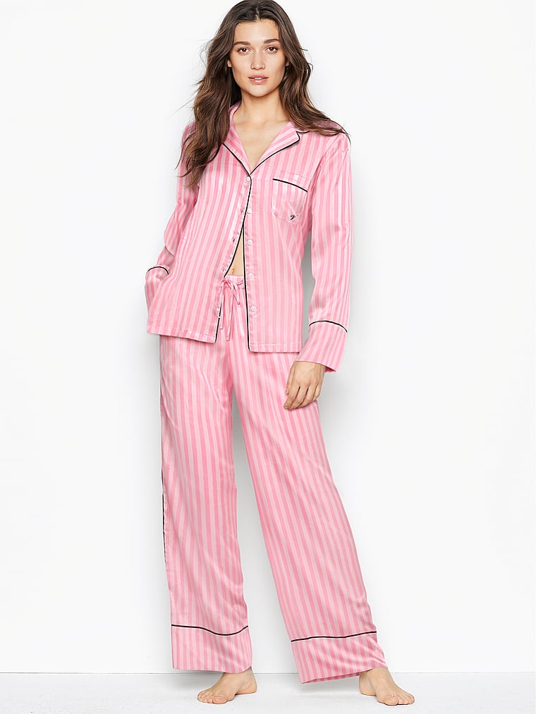Ensemble pyjama long en satin - Sleep & Lingerie - Victoria's Secret