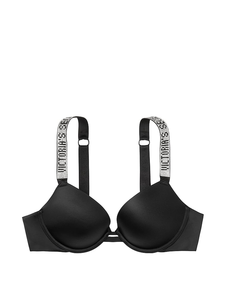 Soutien-gorge push-up à bretelles brillantes - Bras - Victoria's Secret