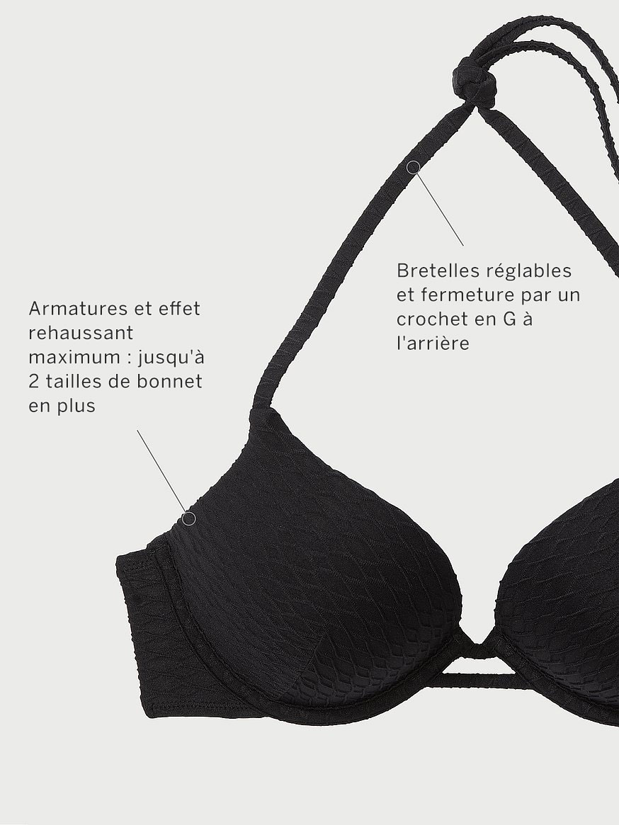 Haut de bikini push up Bombshell a coordonner