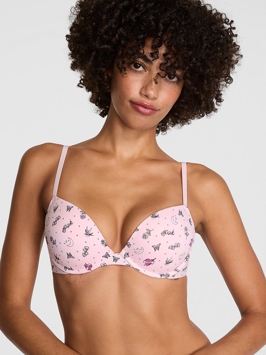 Soutien-gorge Push-up Victoria's Secret Blanc - Taille 32B, Confort Et Tenue Parfaits