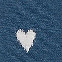 Blue Shibori Hearts