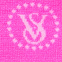 Neon Pink Logo Dots